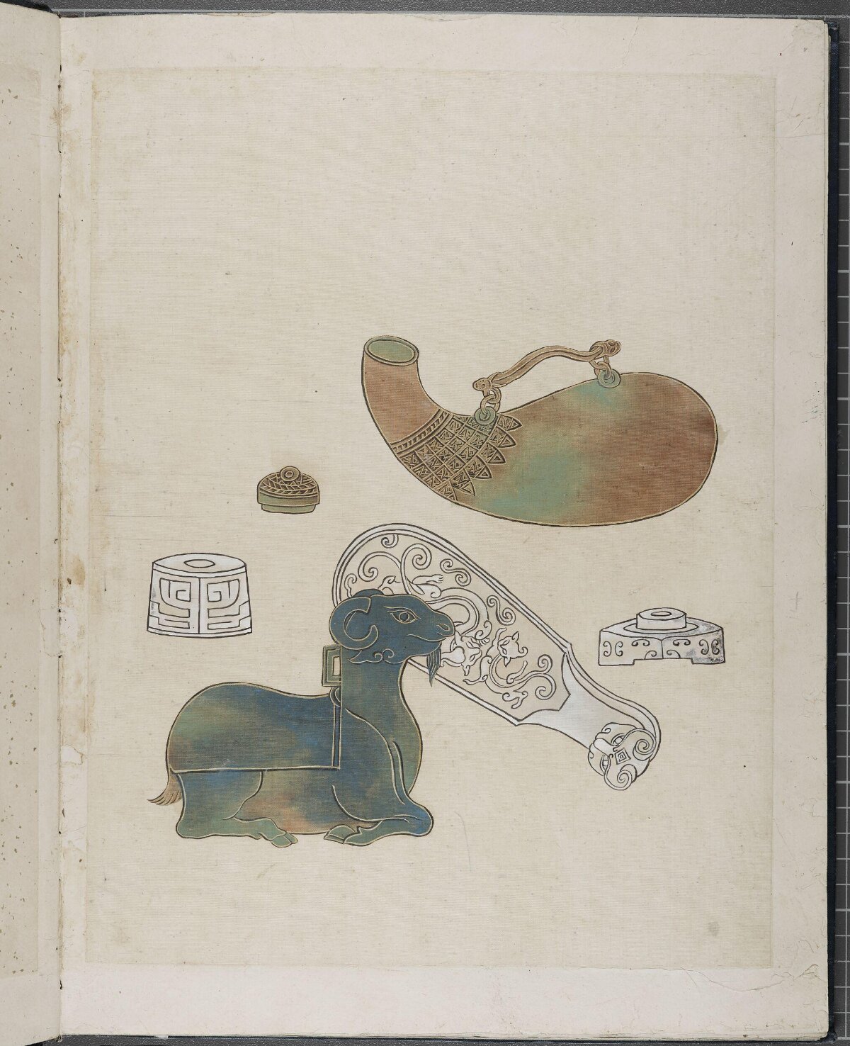 Sketch of Ancient Chinese Bronze Artefacts
