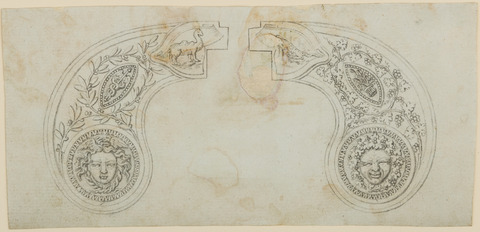 Symmetrical Ornament Design Sketch
