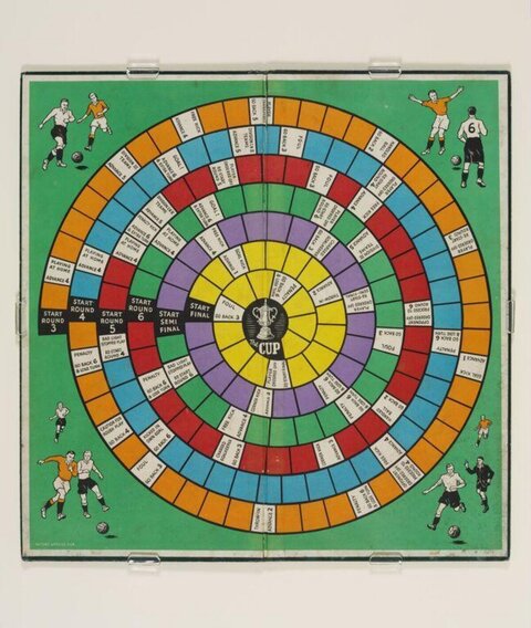 Vintage Football Cup Board Game