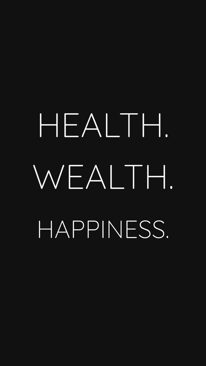 Health Wealth Happiness Quote