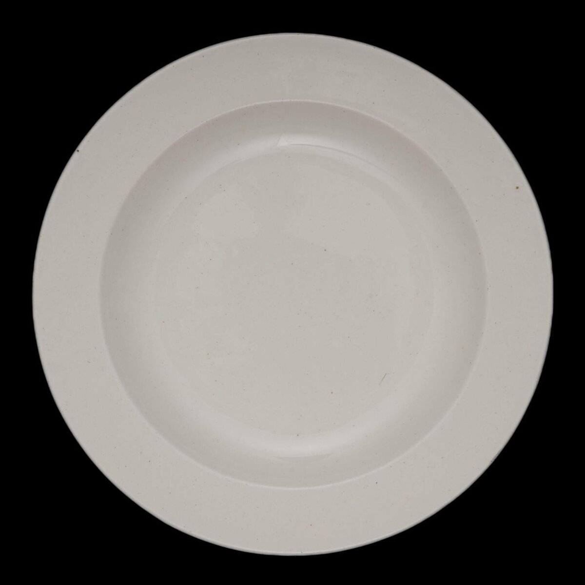 Empty Plain White Plate