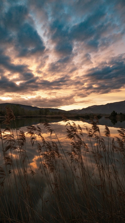 Sunset Reflection at Reed Lake