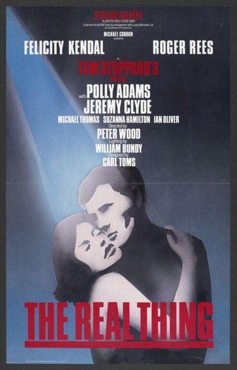The Real Thing Theatre Poster