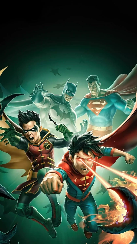 Super Sons with Batman and Superman
