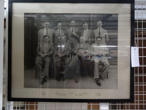 Vintage Framed Group Portrait