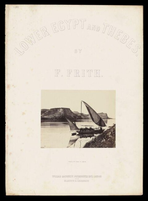 Traveler's Boat on Egyptian River