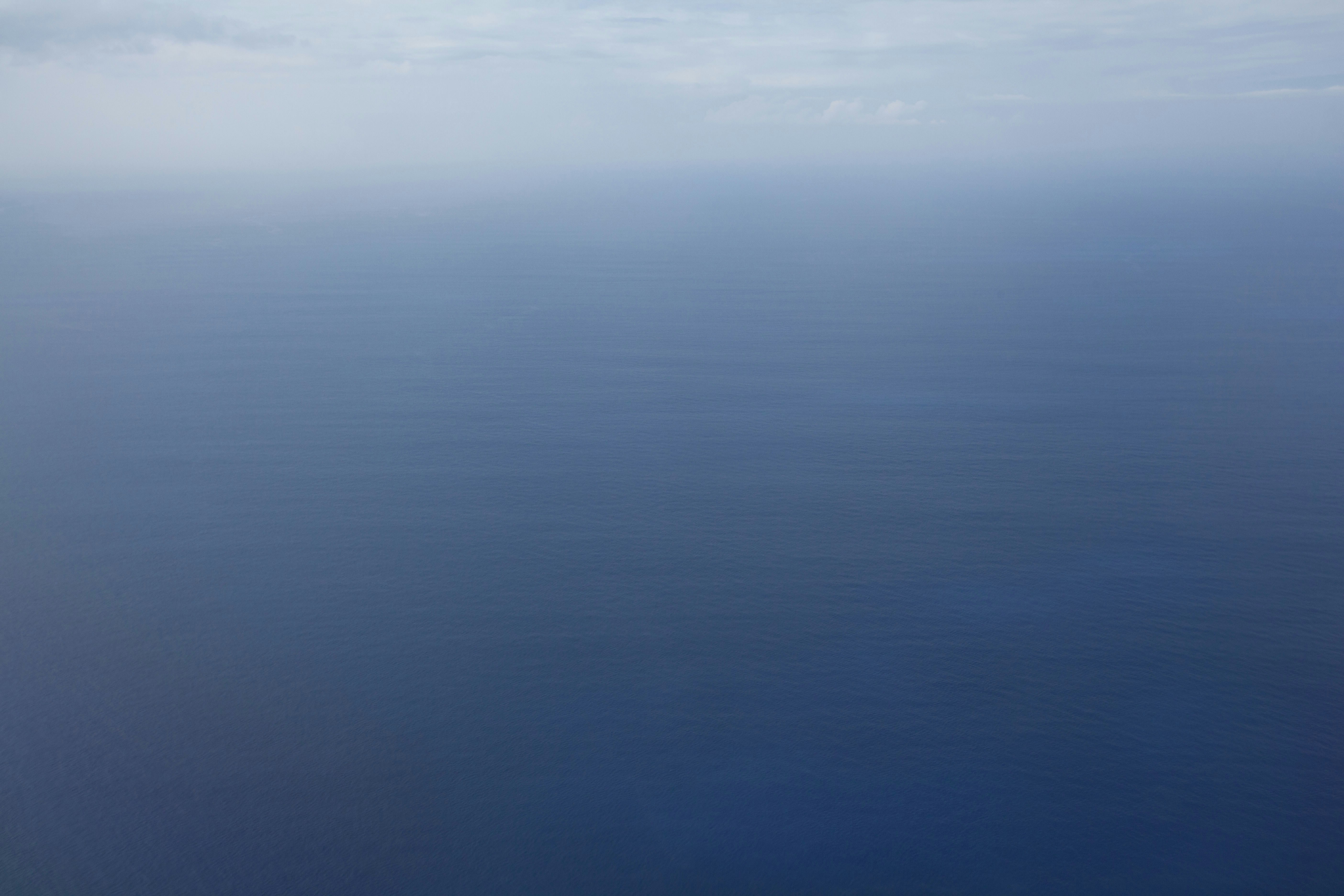 Aerial View of Open Ocean