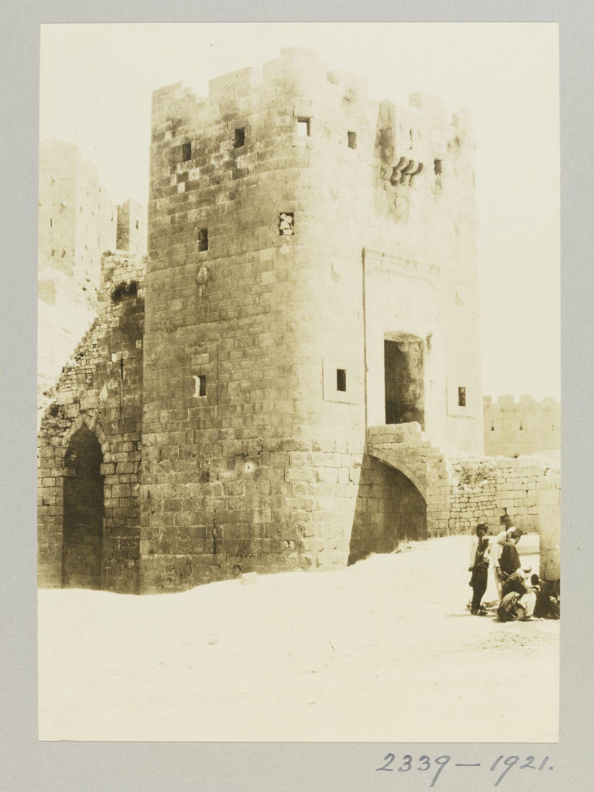 Vintage Stone Fortress Tower