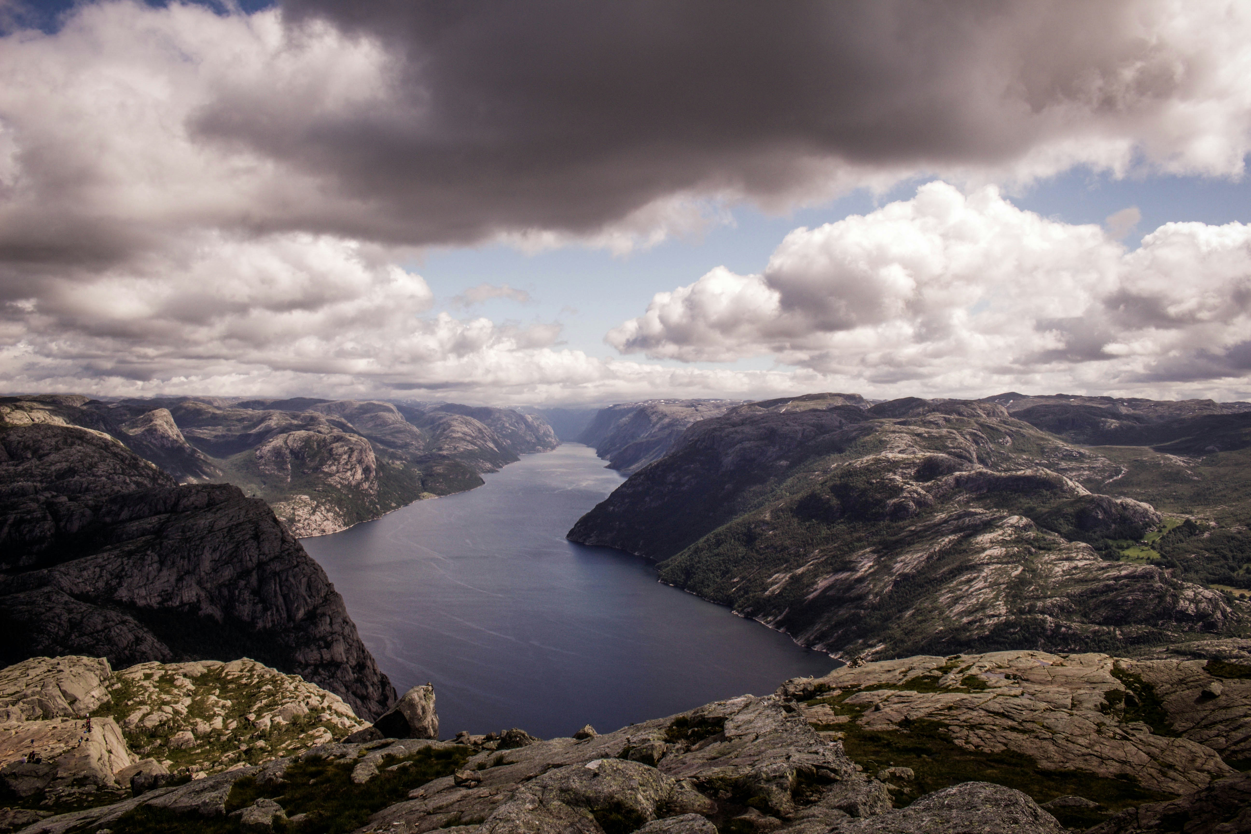 Norwegian Fjord Mountain View
