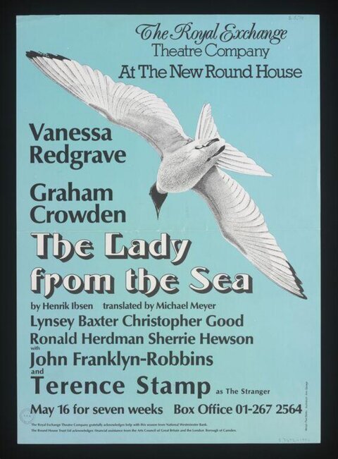 The Lady from the Sea Theatre Poster