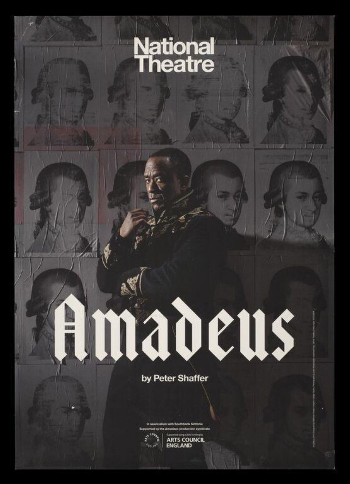 Amadeus National Theatre Play Poster