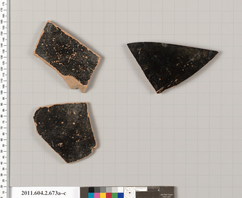 Three Ancient Pottery Shards