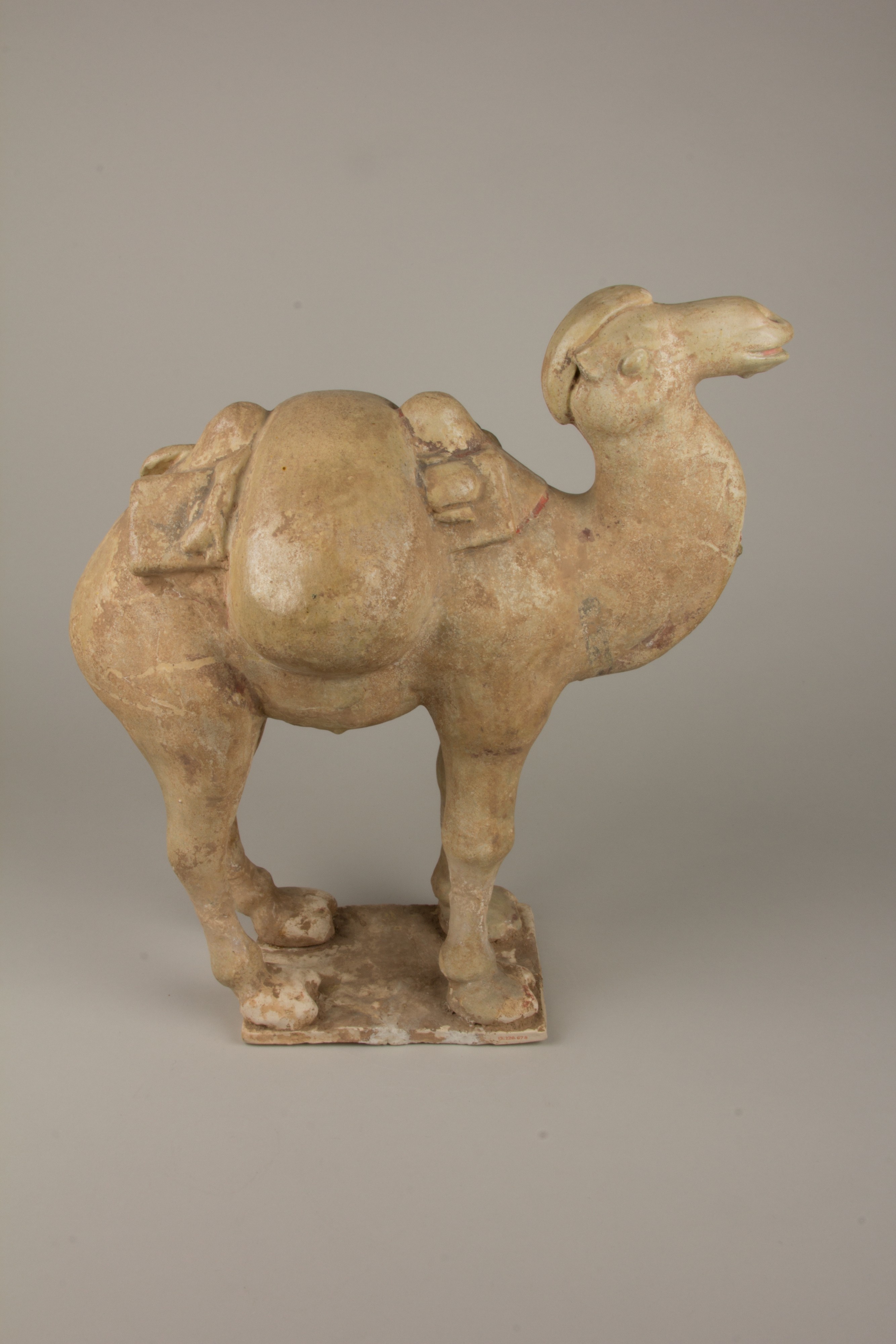 Ancient Pottery Camel Figurine