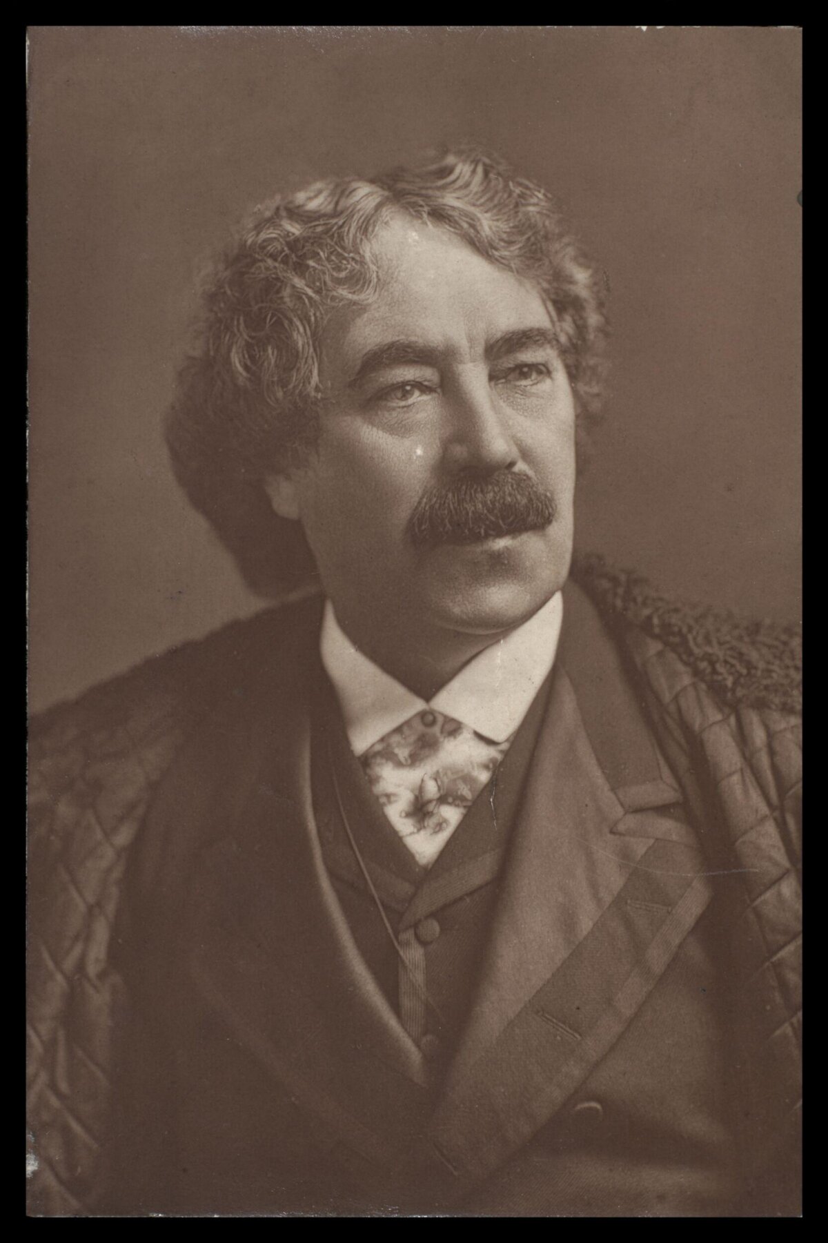 Vintage Bust Portrait of a Man