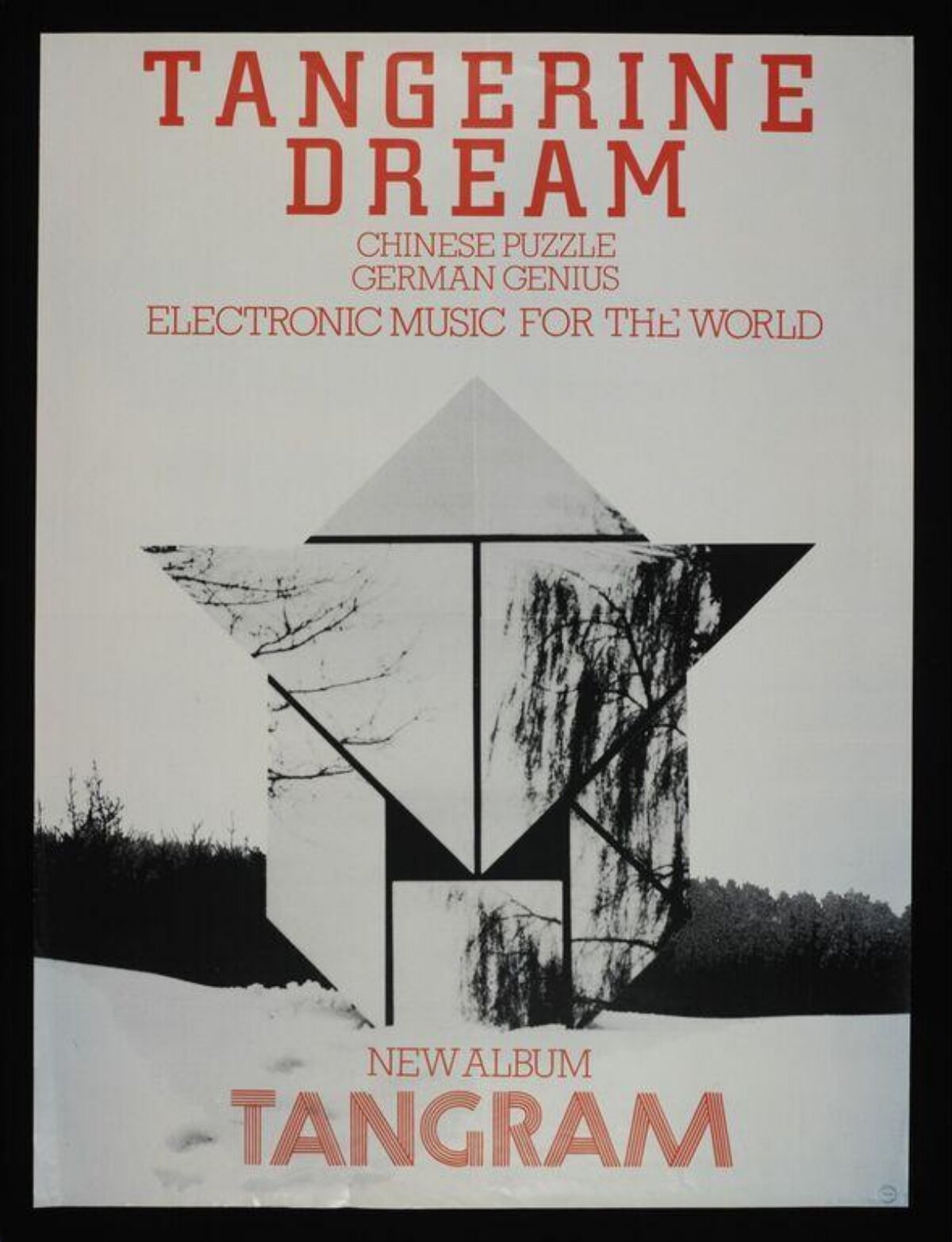 Tangerine Dream Tangram Album Poster