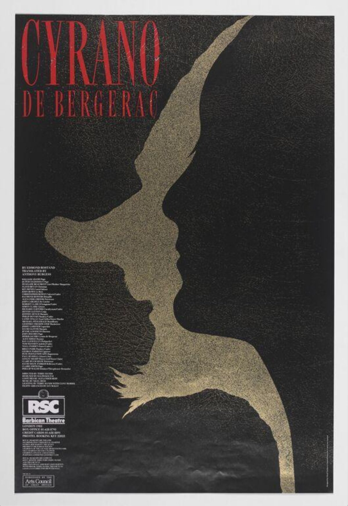 Cyrano de Bergerac Theatre Poster