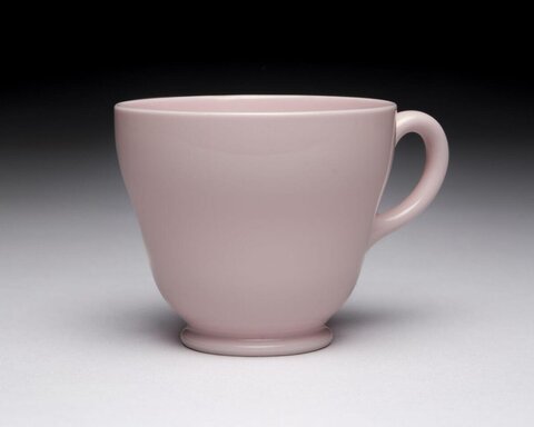 Light Pink Ceramic Cup