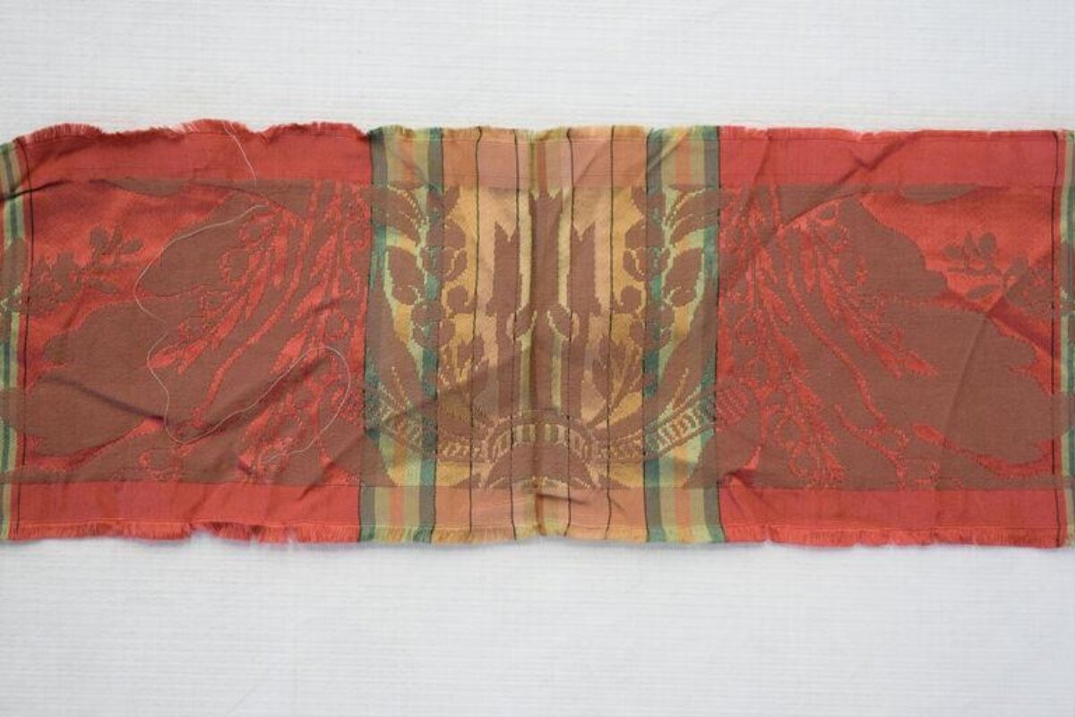 Vintage Woven Textile Fragment