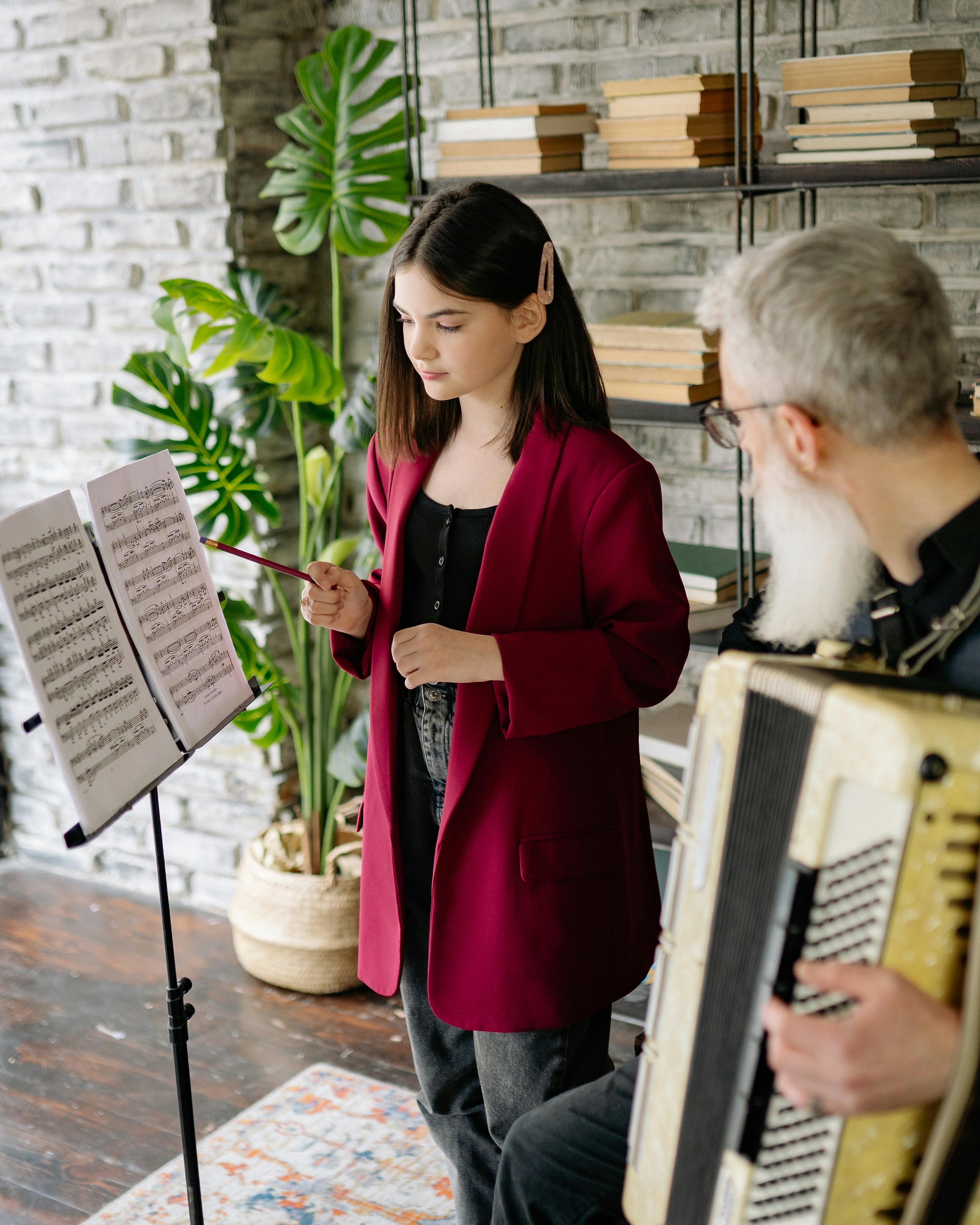 Accordion Music Lesson