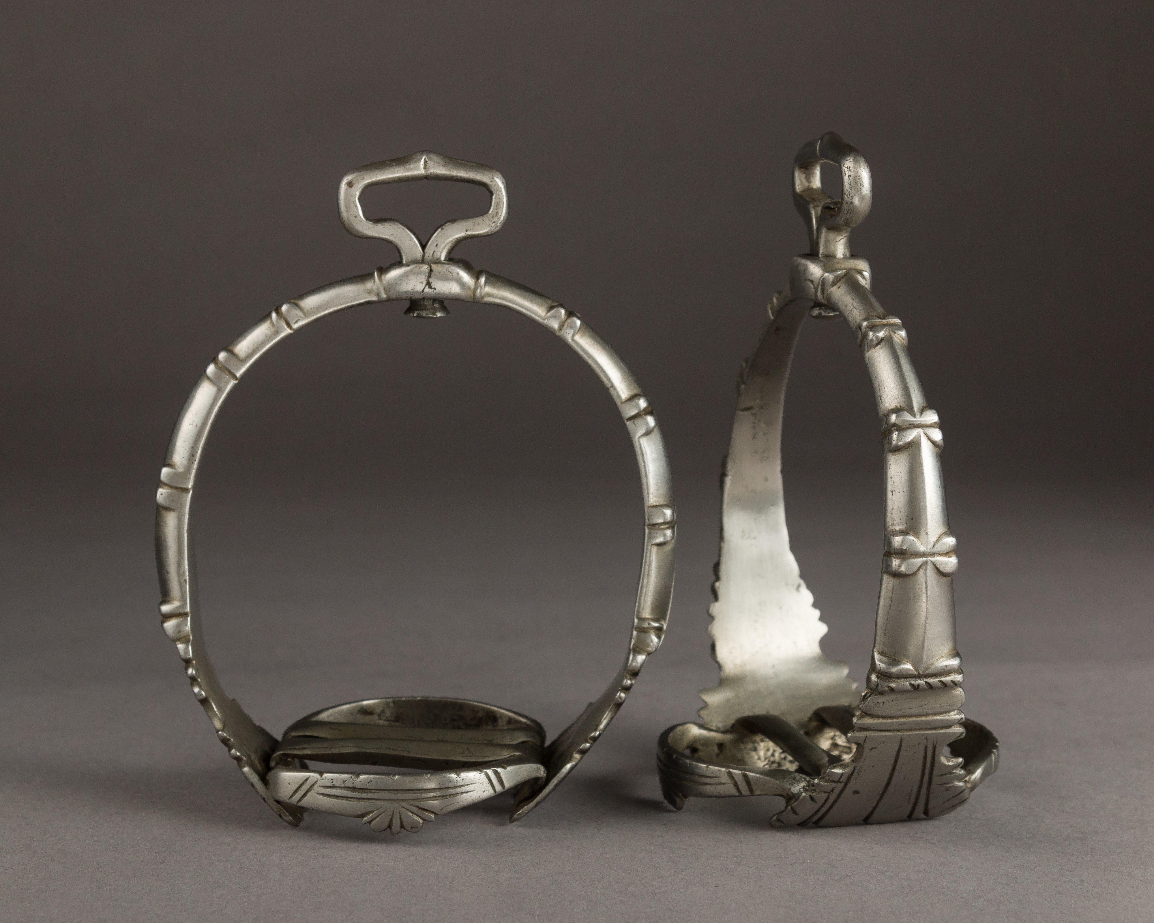 Pair of Antique Metal Stirrups
