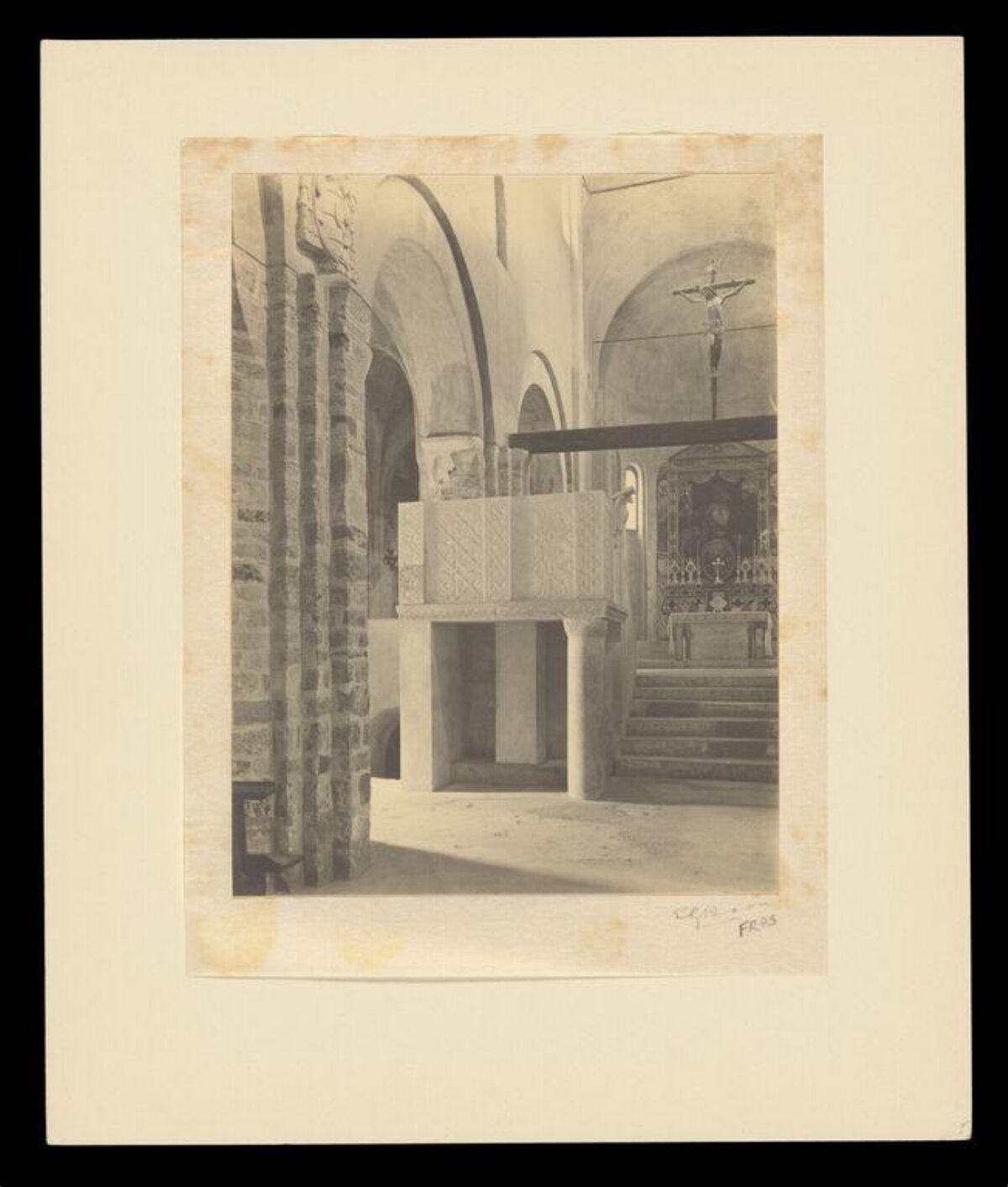 Old Church Interior View