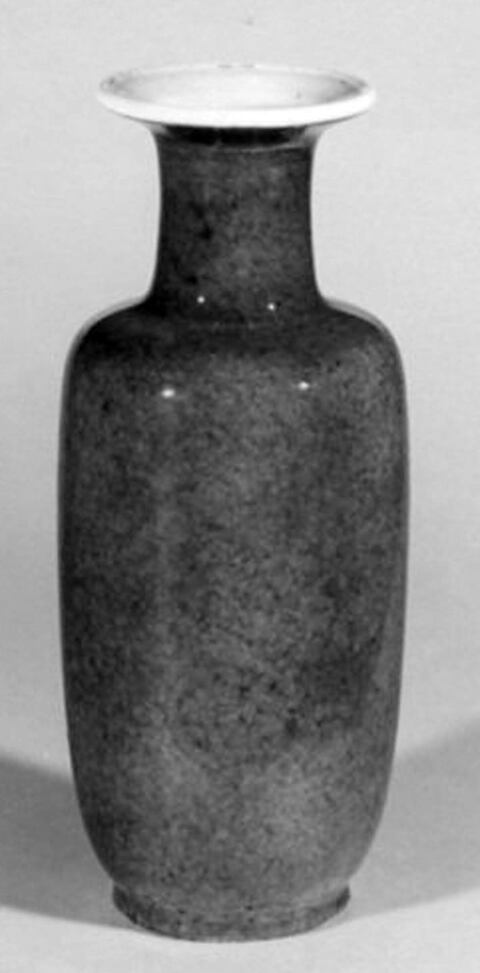 Black Glaze Porcelain Vase
