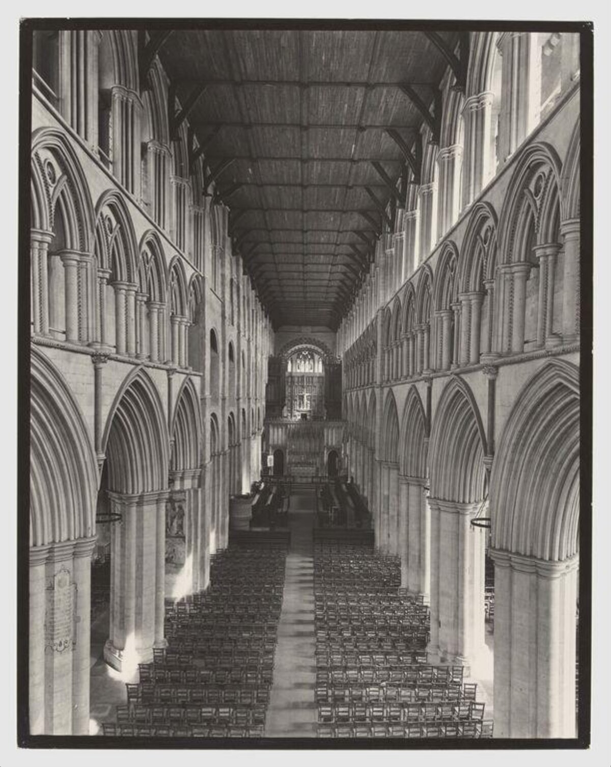 Cathedral Nave Interior View