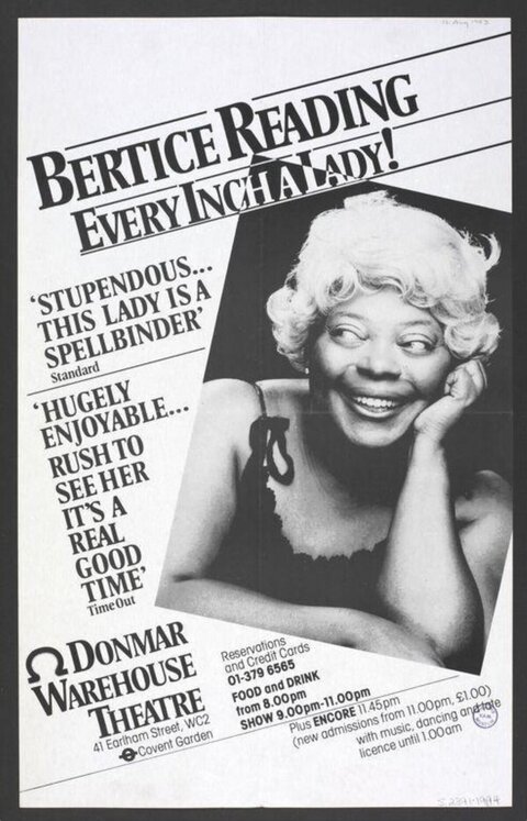 Bertice Reading Every Inch A Lady Poster