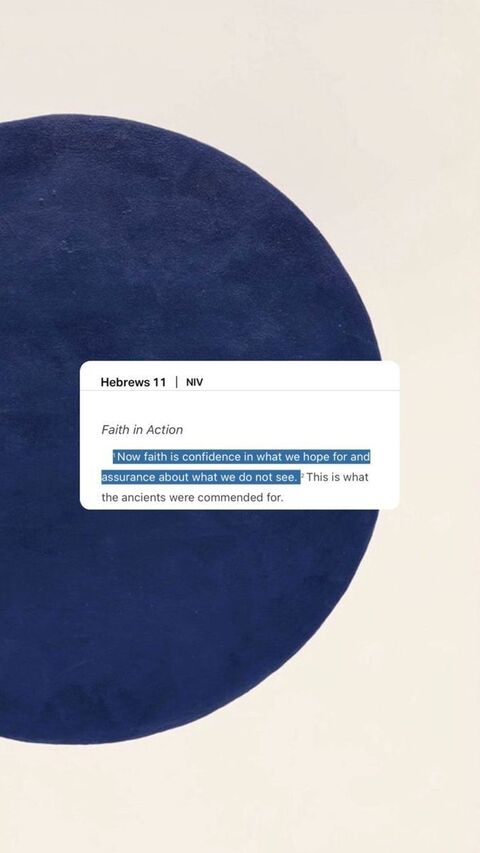 Hebrews 11 Bible Verse Graphic