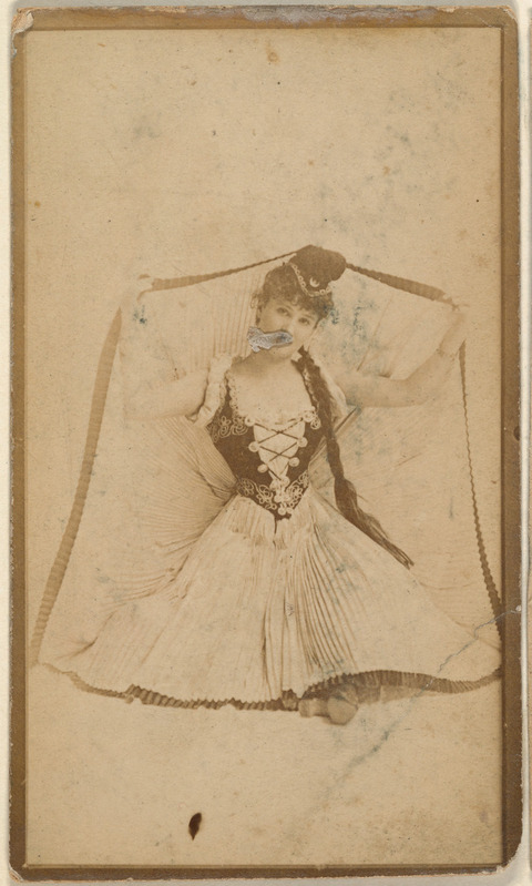 Vintage Portrait of Stage Performer