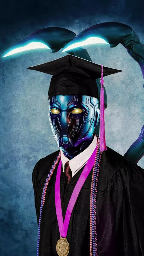 Cyborg Graduation Portrait