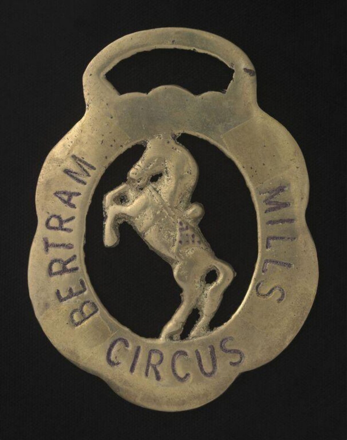 Vintage Bertram Mills Circus Badge