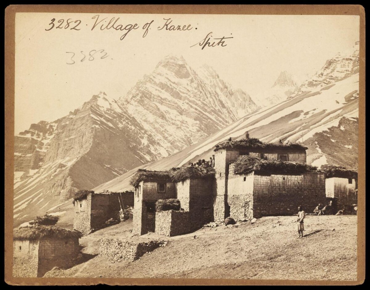 Village of Karee in Spiti