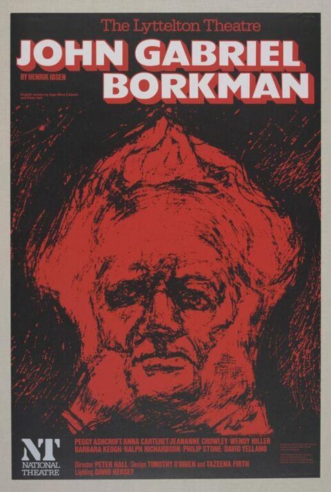 John Gabriel Borkman Theatre Poster