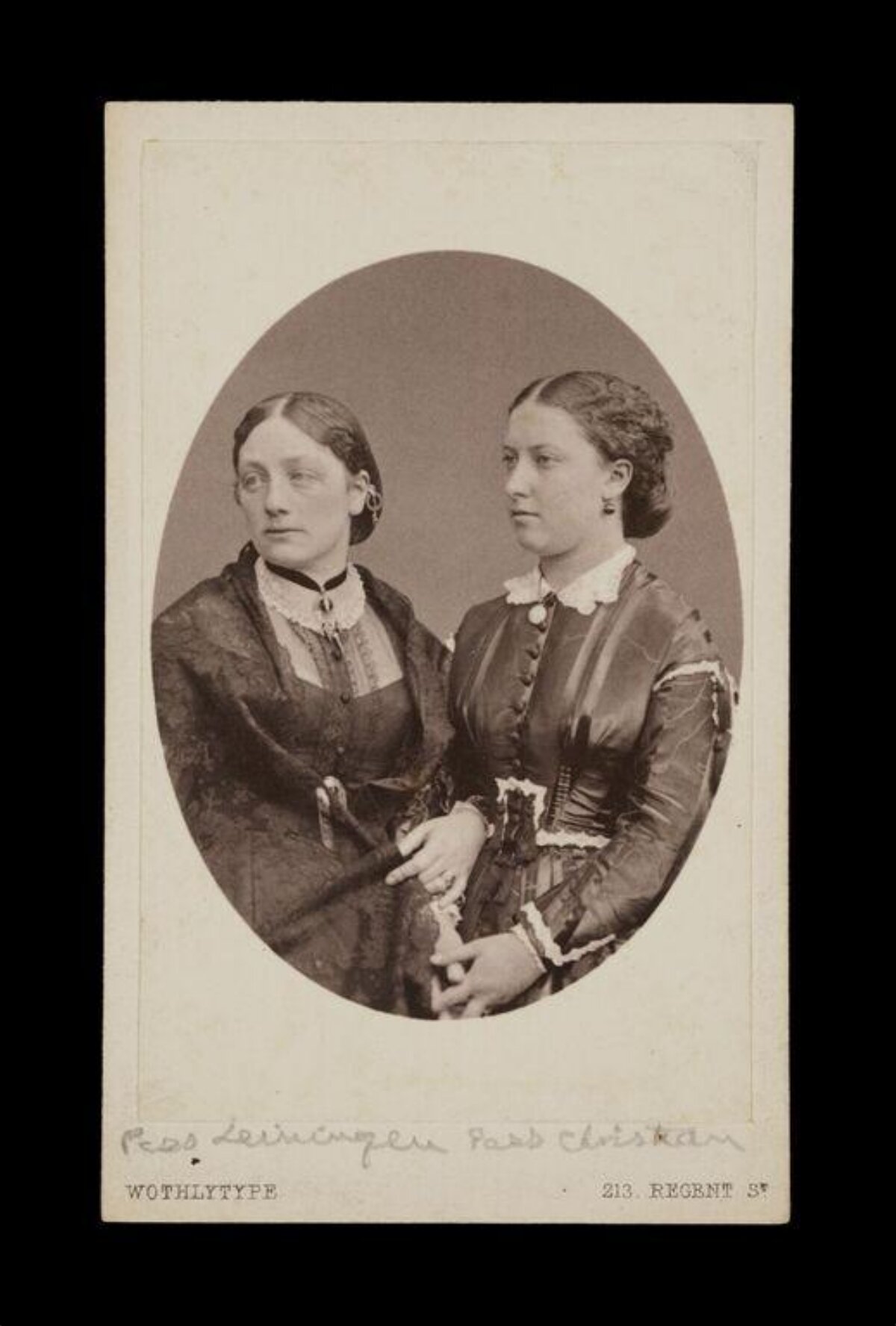 19th Century Portrait of Two Women