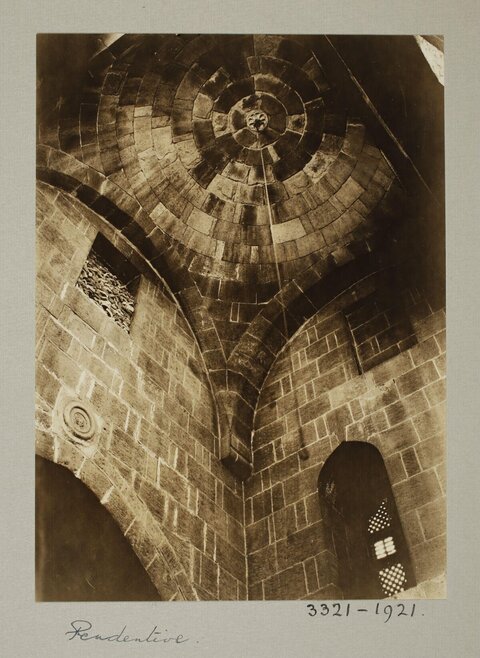 Historic Stone Pendentive Dome Interior