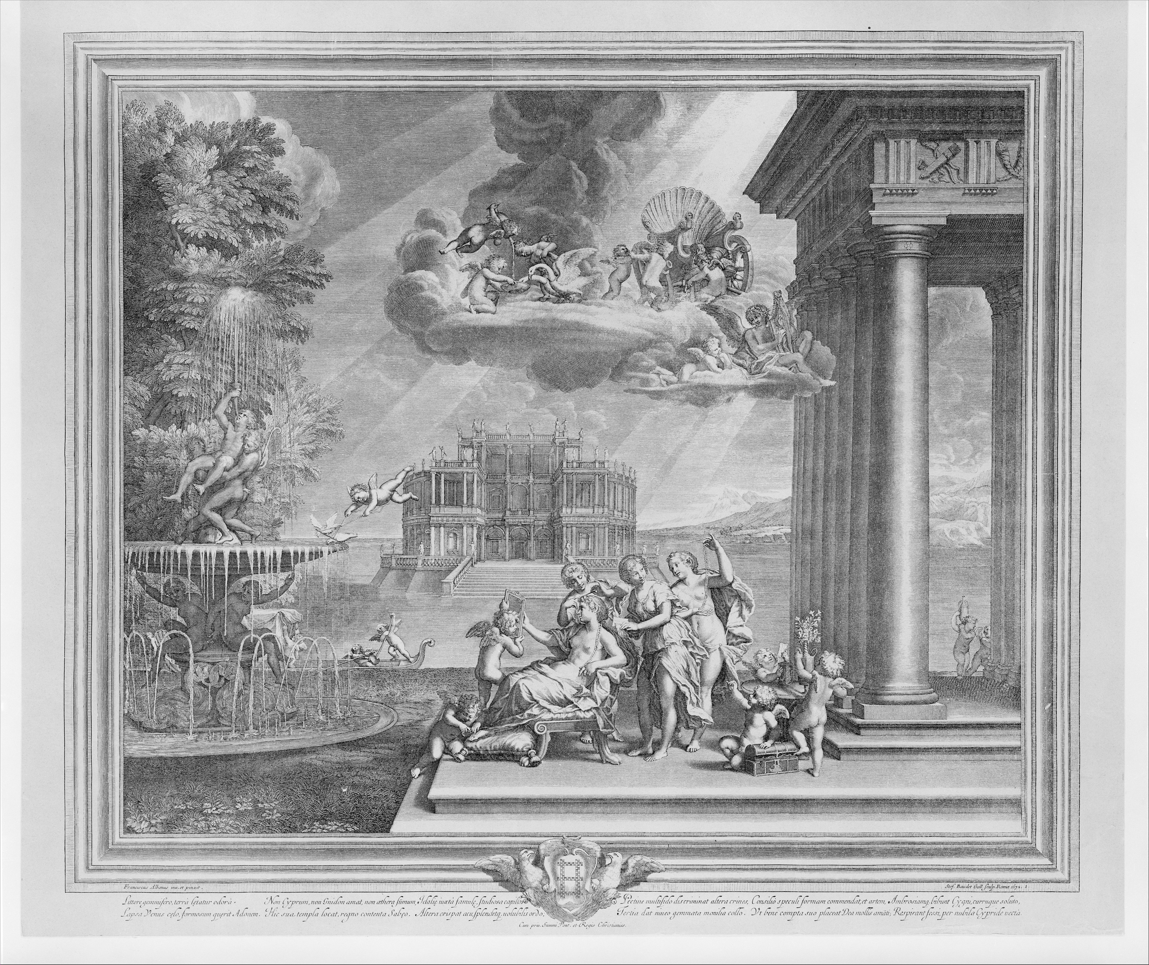 Classical Mythological Engraving