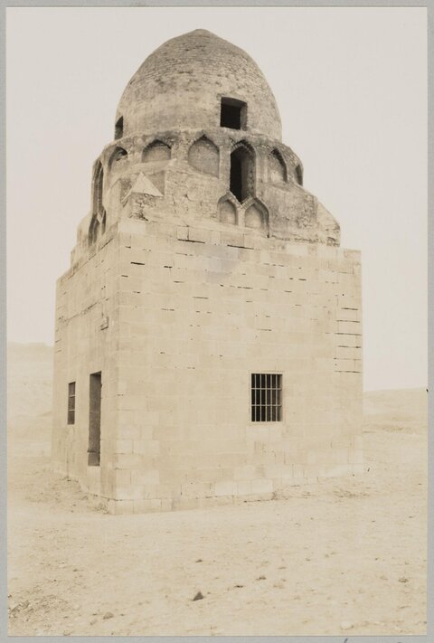 Ancient Mausoleum in Desert