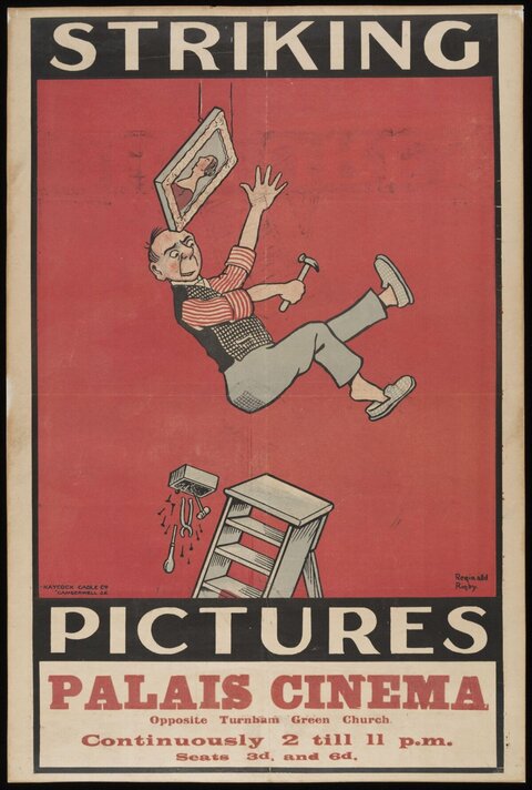 Vintage Striking Pictures Cinema Poster