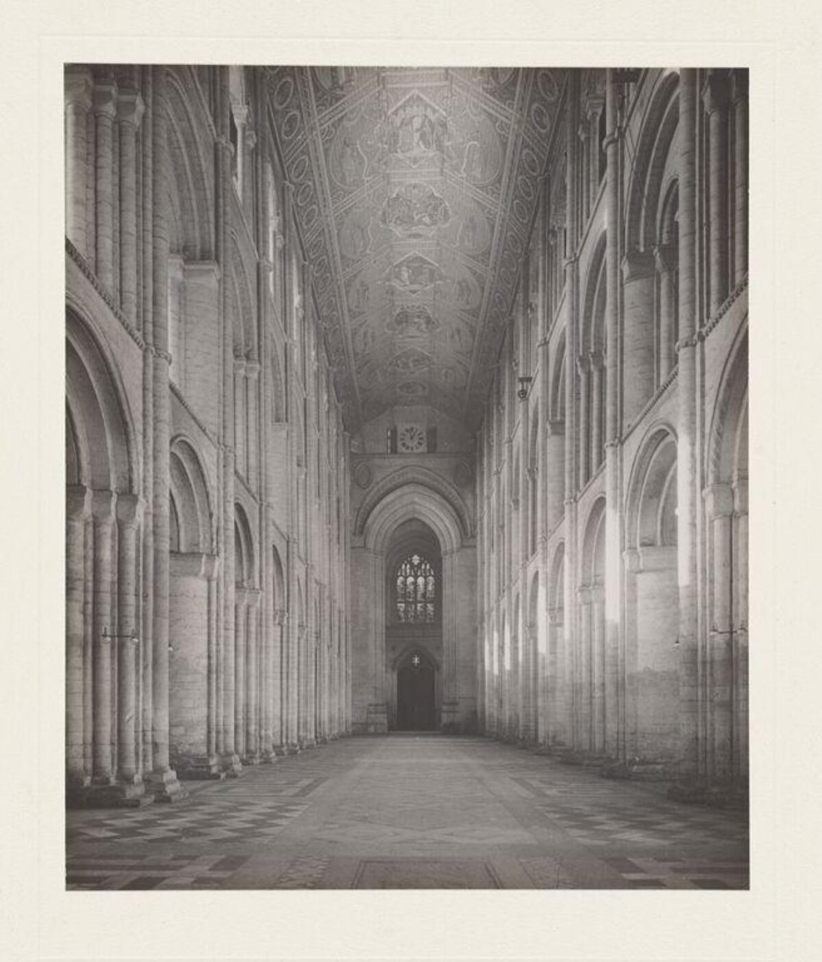 Cathedral Nave Interior View