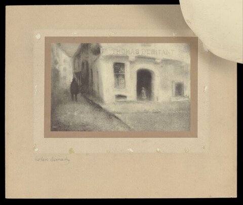 Vintage Street Sketch