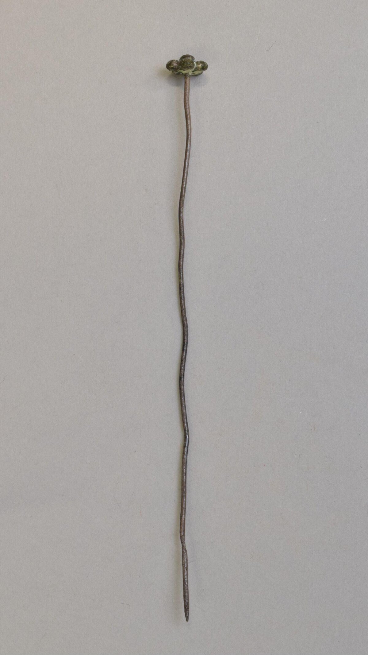 Ancient Flower-shaped Metal Hairpin