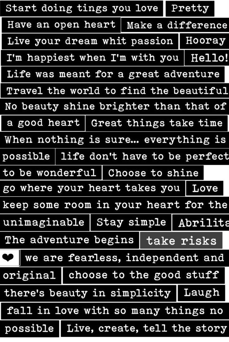 Collection of Positive Inspirational Quotes