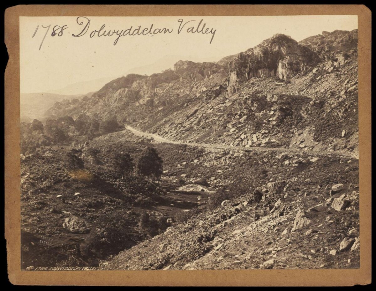 Dolwyddelan Valley Vintage Landscape