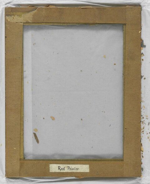 Old Empty Picture Frame