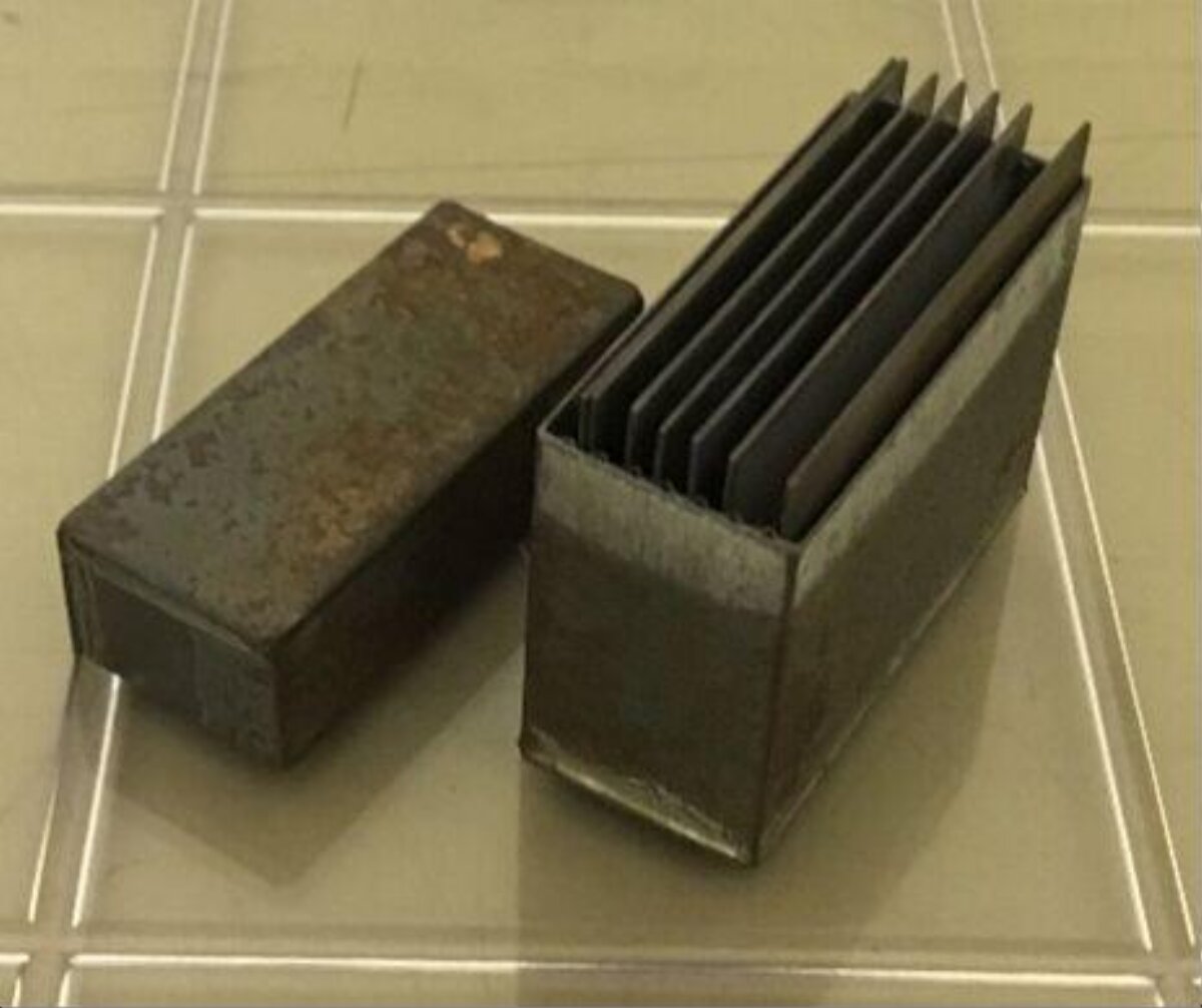 Two Homemade Metal Heat Sinks