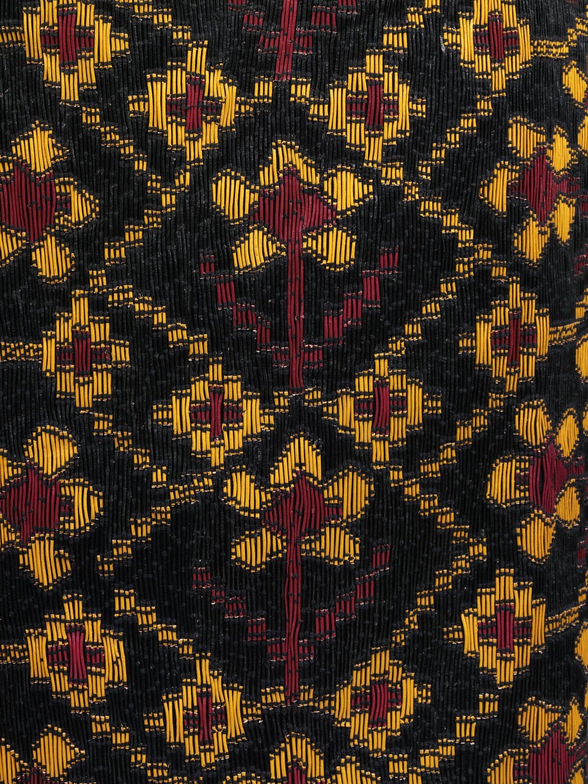 Ethnic Woven Geometric Textile Pattern