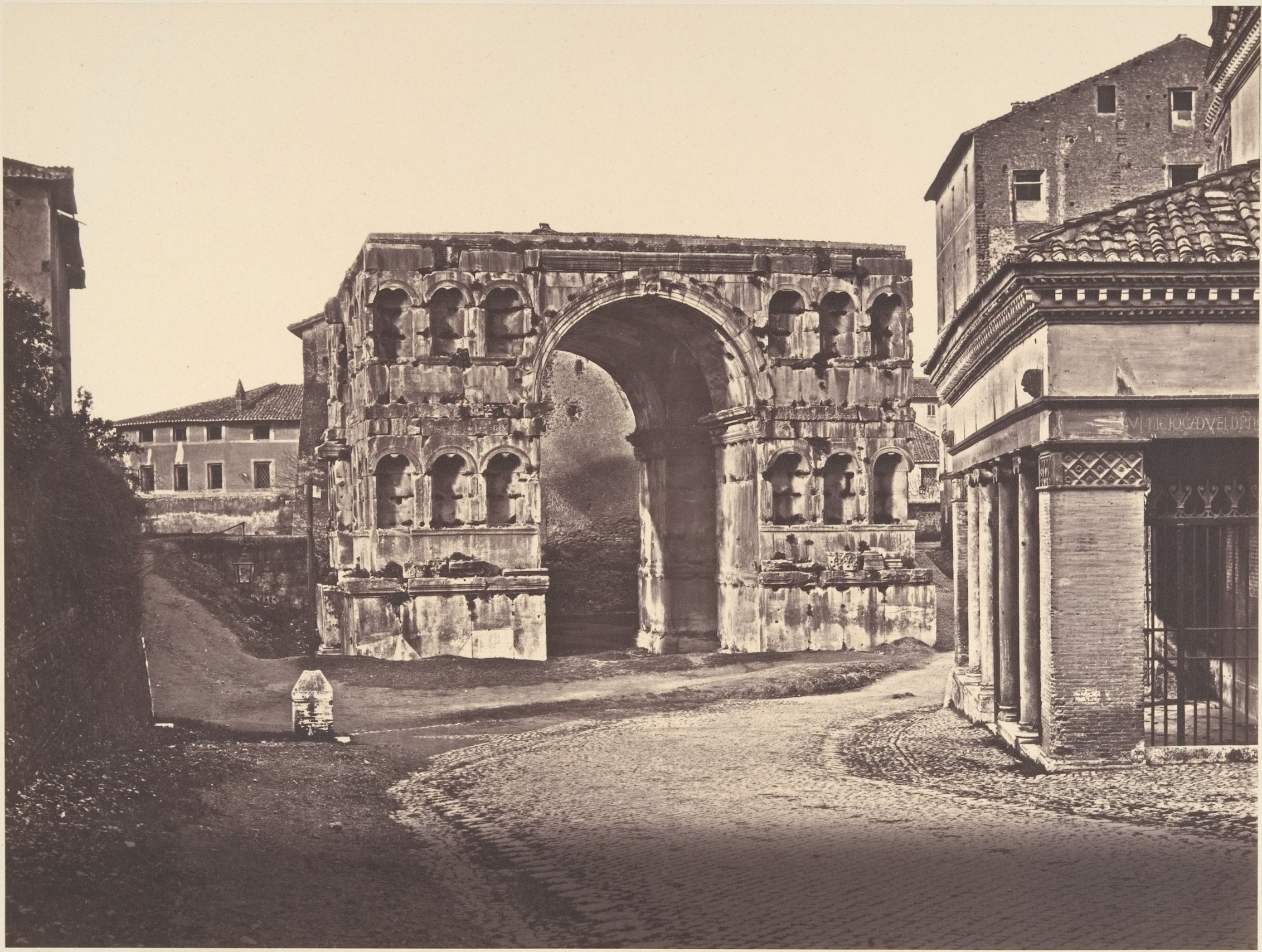 Ancient Arch of Janus in Rome