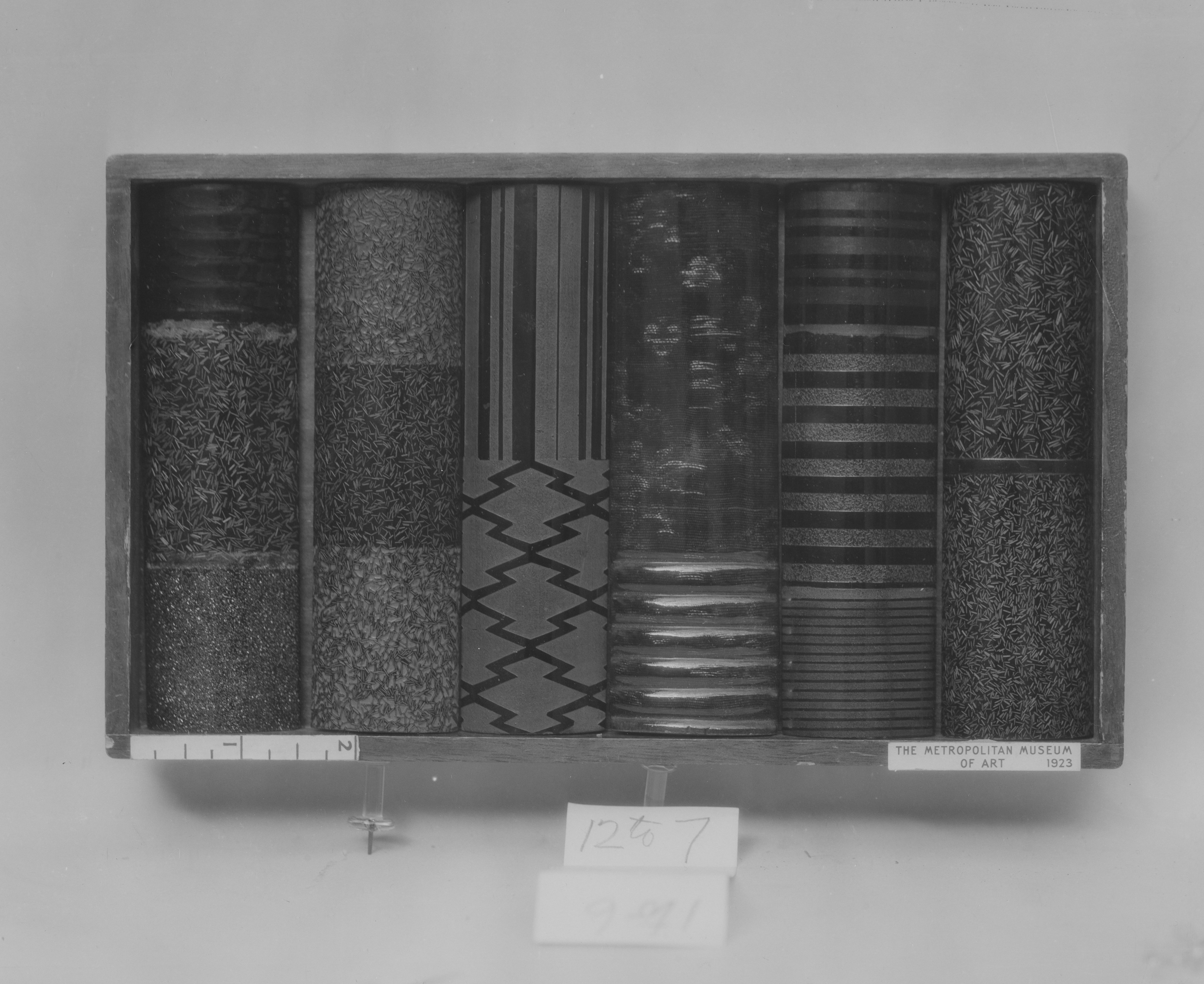 Vintage Textile Sample Display Box
