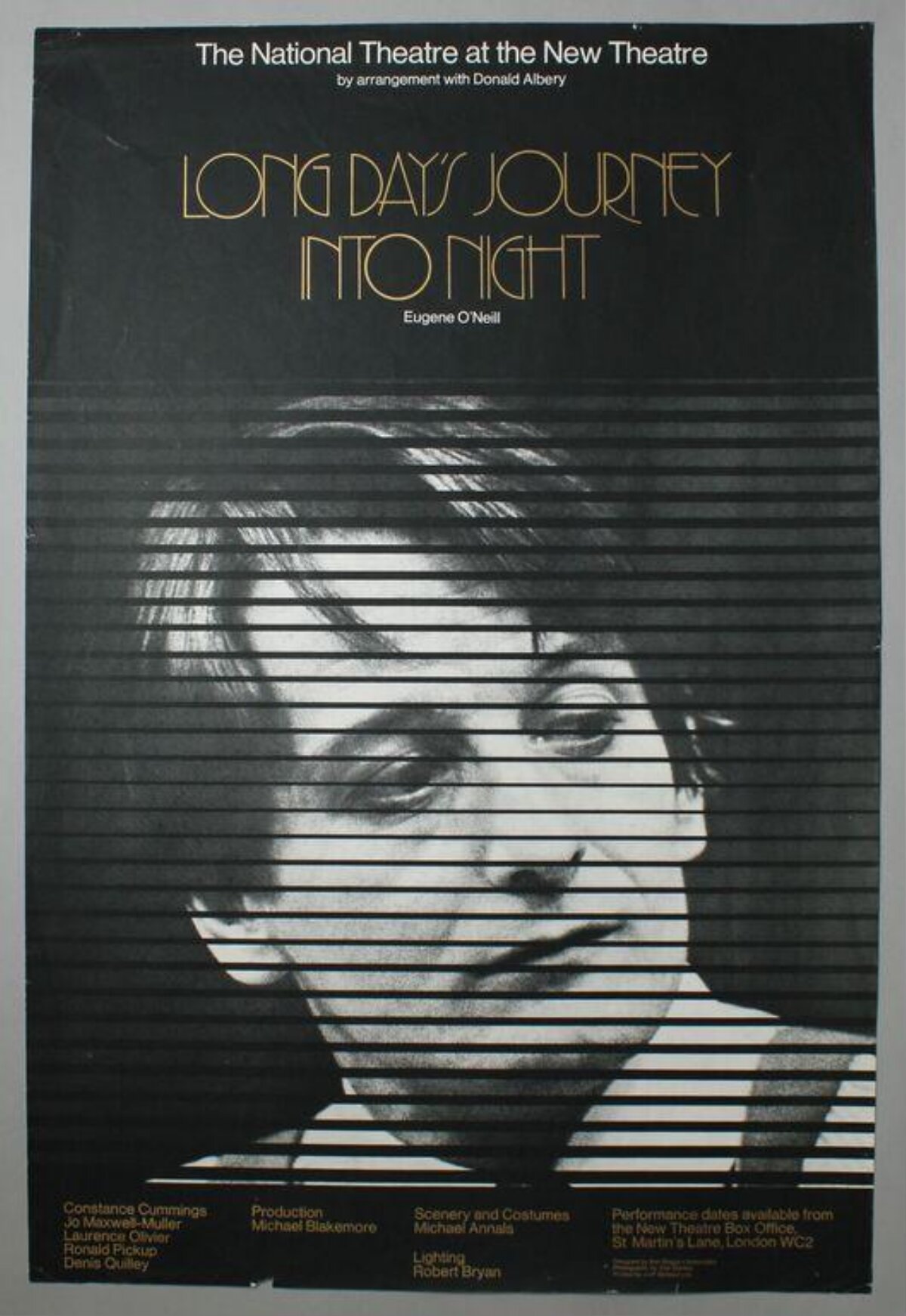Long Day's Journey Into Night Theatre Poster